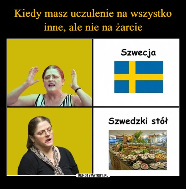
    Kiedy masz uczulenie na wszystko inne, ale nie na żarcie