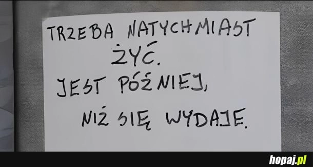 
    Myśl dnia