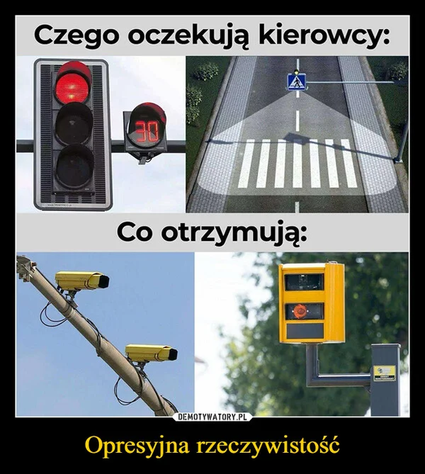 
    Opresyjna rzeczywistość