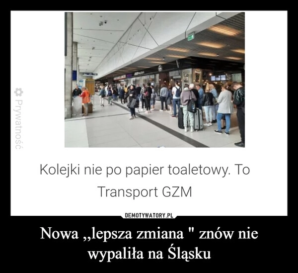 
    Nowa ,,lepsza zmiana " znów nie wypaliła na Śląsku