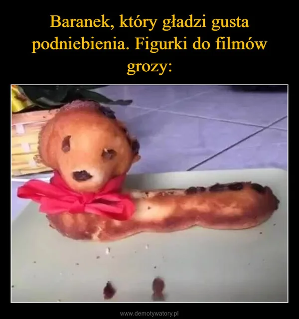 
    Baranek, który gładzi gusta podniebienia. Figurki do filmów grozy:
