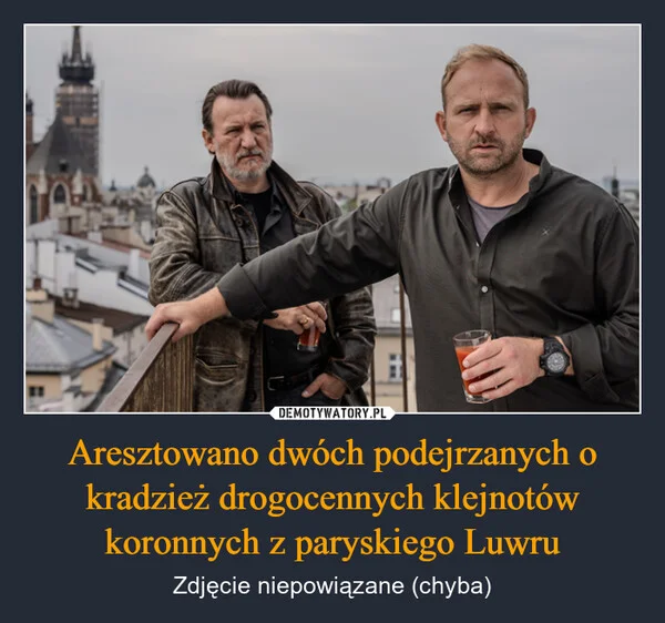 
    Aresztowano dwóch podejrzanych o kradzież drogocennych klejnotów koronnych z paryskiego Luwru