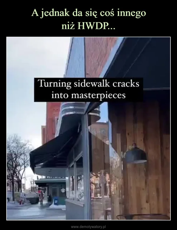 
    A jednak da się coś innego niż HWDP...