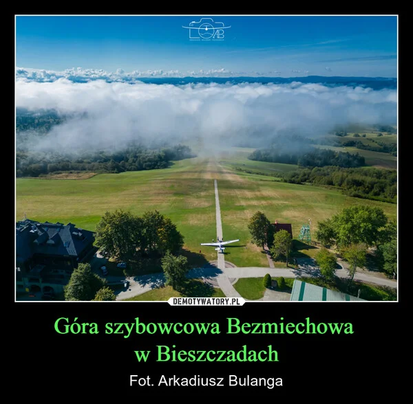 
    Góra szybowcowa Bezmiechowa w Bieszczadach