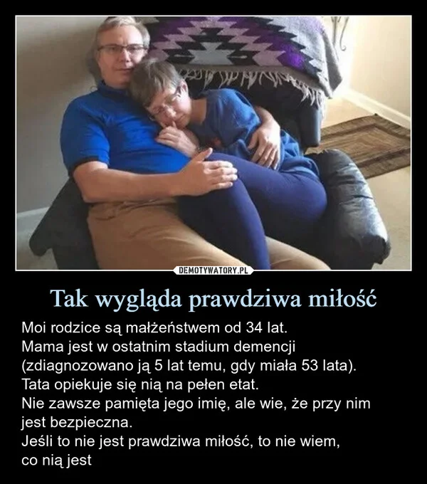 
    Tak wygląda prawdziwa miłość