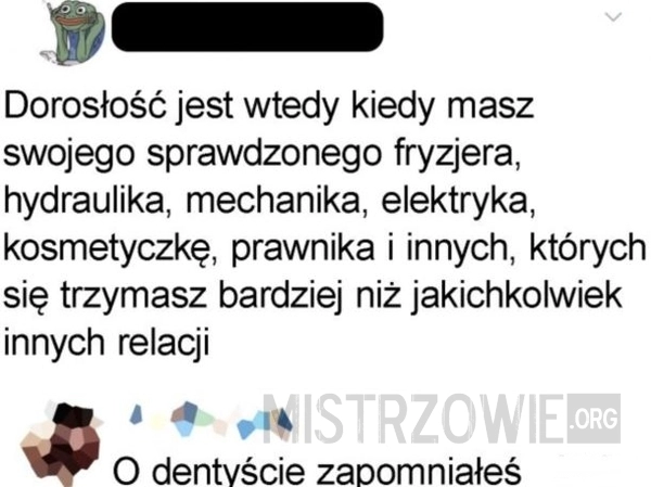 
    Dorosłość