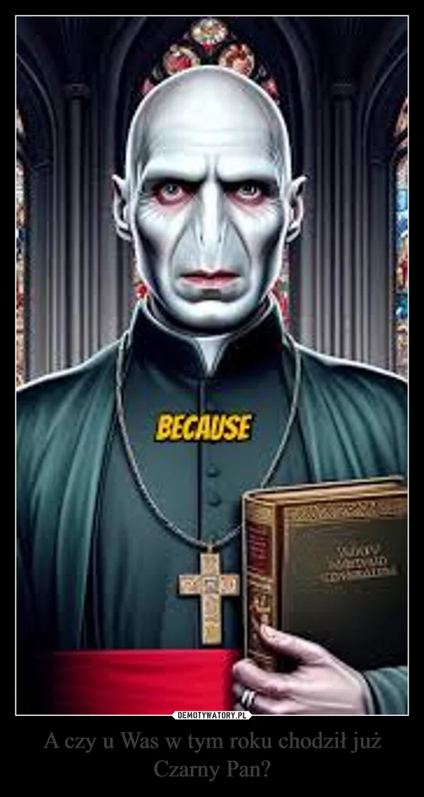 
    A czy u Was w tym roku chodził już Czarny Pan?