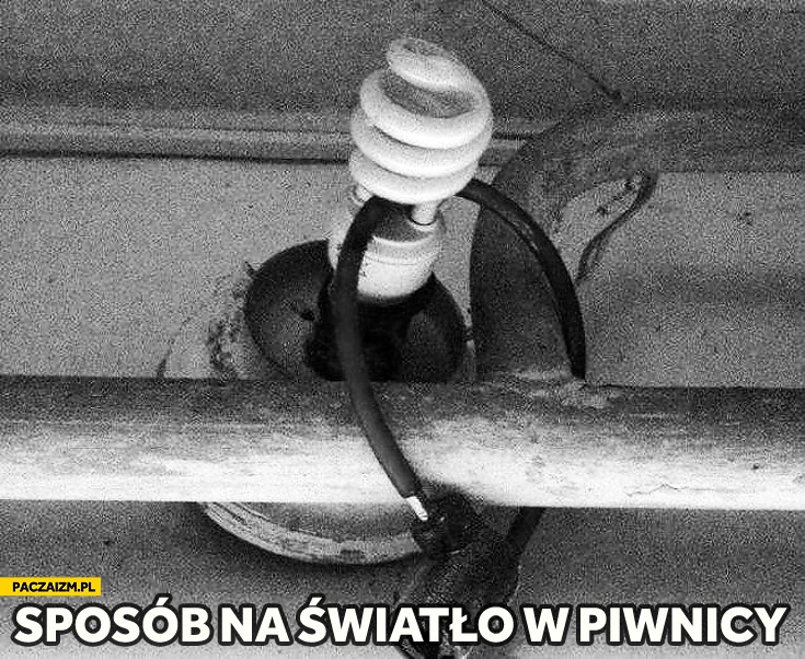 
    Sposób na światło w piwnicy