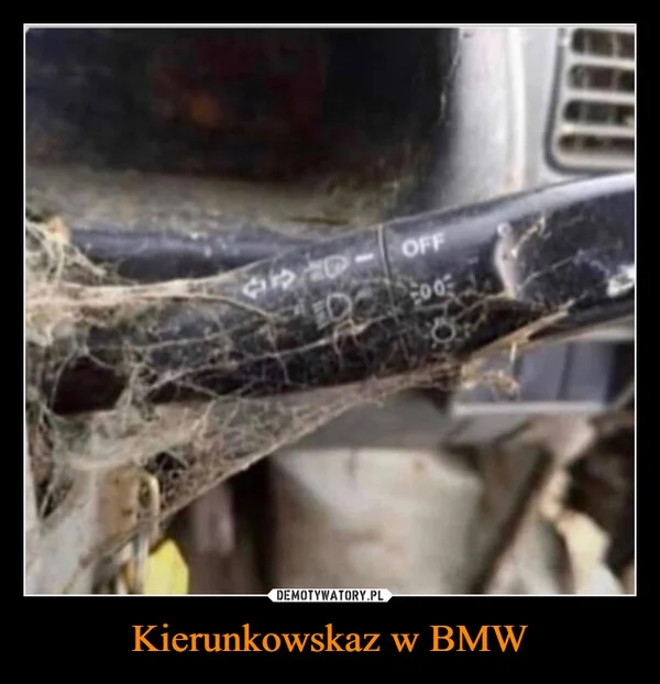 
    Kierunkowskaz w BMW
