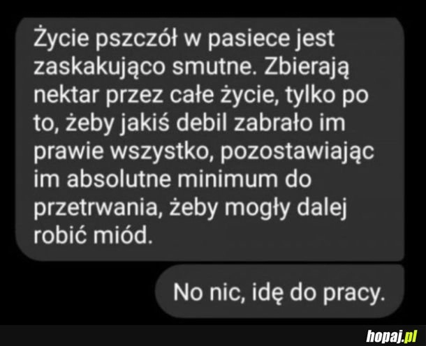 
    Smutne życie