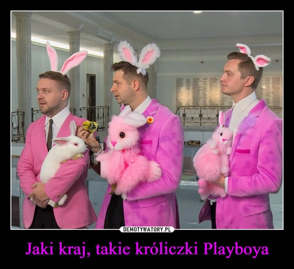 
    Jaki kraj, takie króliczki Playboya