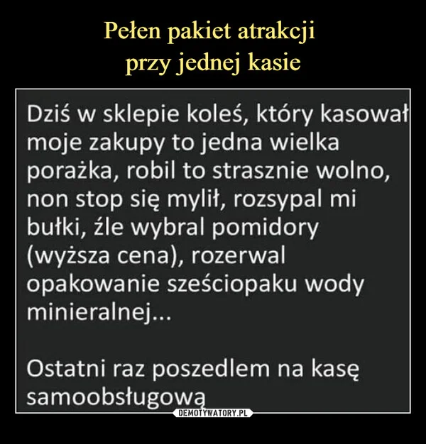 
    Pełen pakiet atrakcji przy jednej kasie