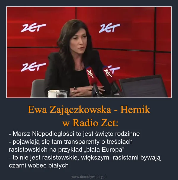 
    Ewa Zajączkowska - Hernik w Radio Zet: