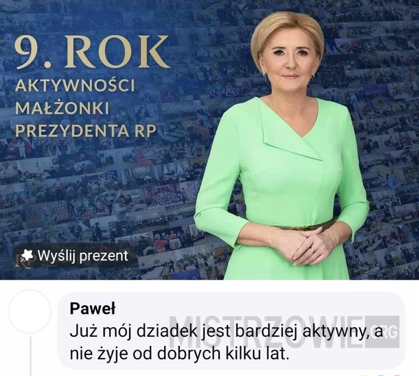 
    Aktywność Agaty Dudy