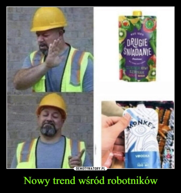 
    Nowy trend wśród robotników