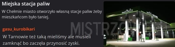 
    Miejska stacja paliw