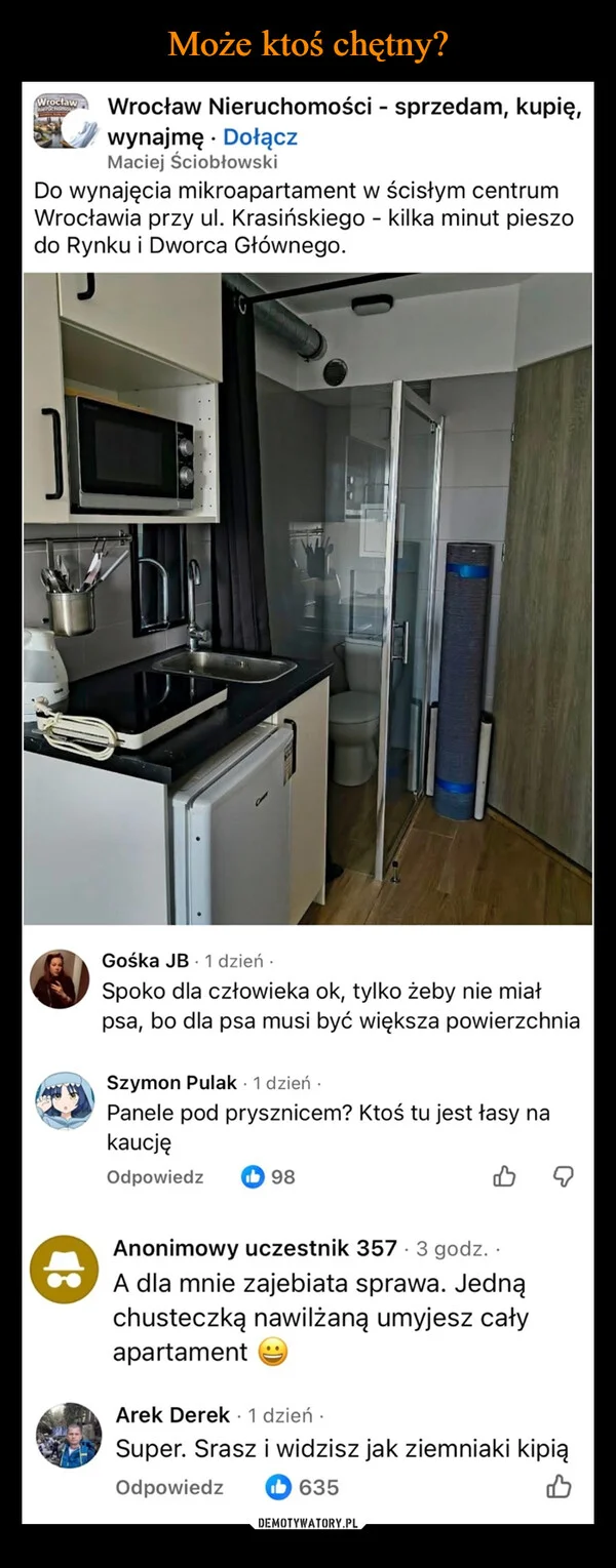 
    Może ktoś chętny?