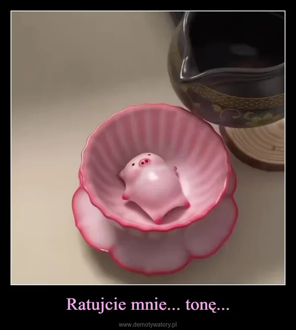 Ratujcie mnie... tonę...