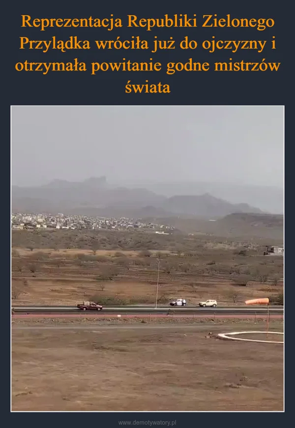 Reprezentacja Republiki Zielonego Przylądka wróciła już do ojczyzny i otrzymała powitanie godne mistrzów świata