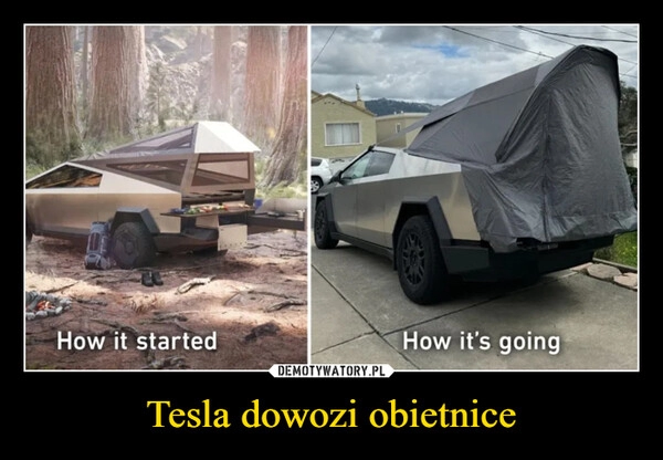 
    Tesla dowozi obietnice