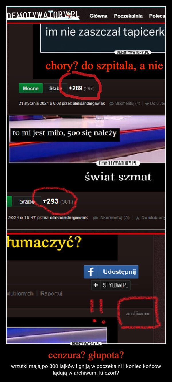 
    cenzura? głupota?