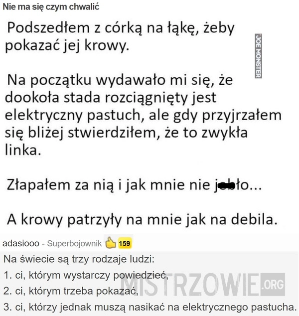 
    Nie ma się czym chwalić