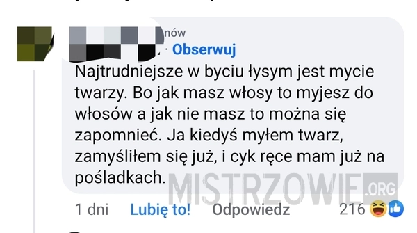 
    Problemy łysych ludzi