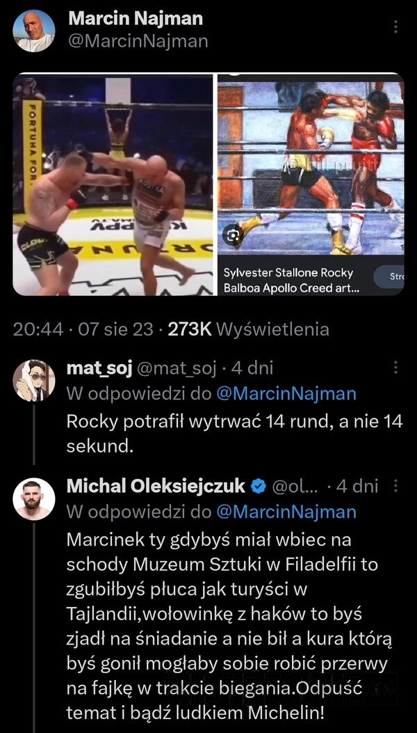 
    Najman jak Rocky