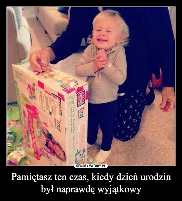 
    Pamiętasz ten czas, kiedy dzień urodzin był naprawdę wyjątkowy