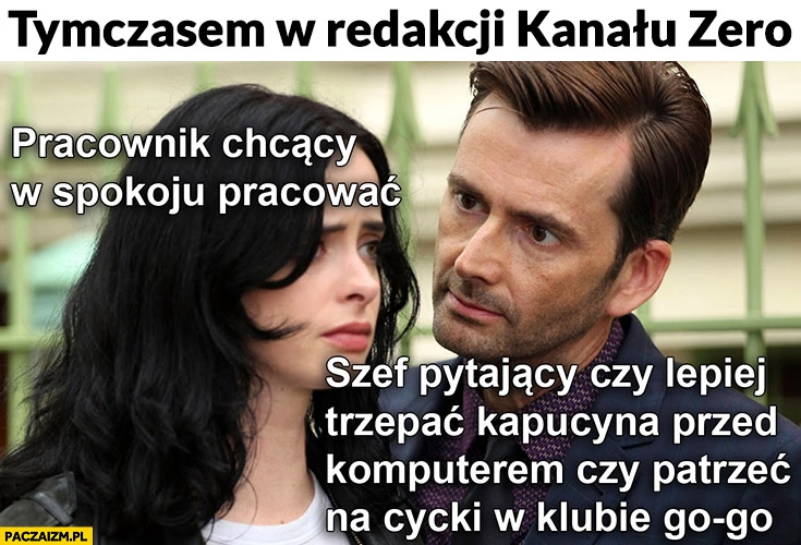 
    W redakcji Kanału Zero: Stanowski pyta czy lepiej trzepać kapucyna przed komputerem czy być w klubie go-go?