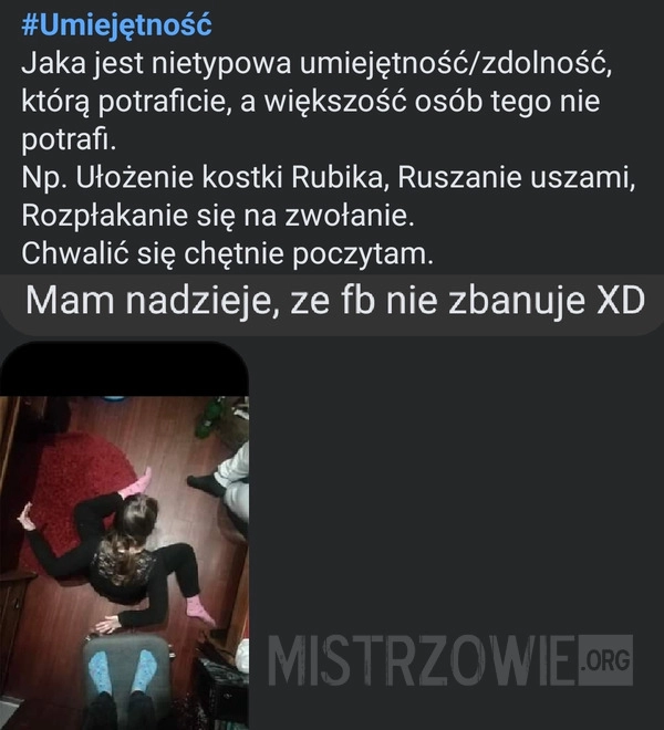 
    Nietypowa umiejętność