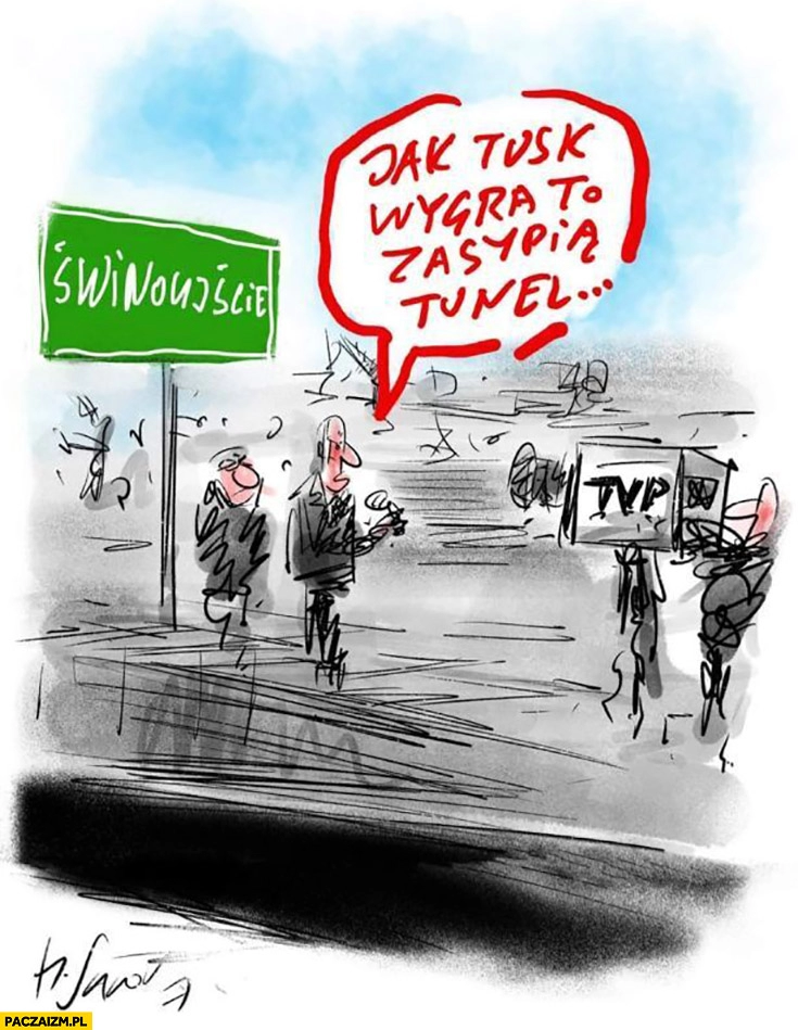 
    Świnoujście otwarcie tunelu jak Tusk wygra to zasypia tunel TVP TVPiS Sawka