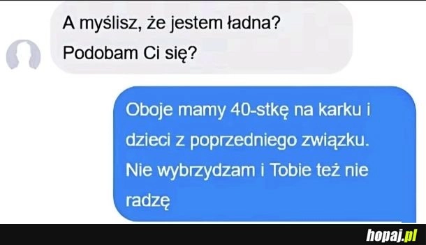 Nie wybrzydzamy