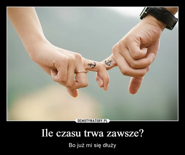 
    Ile czasu trwa zawsze?