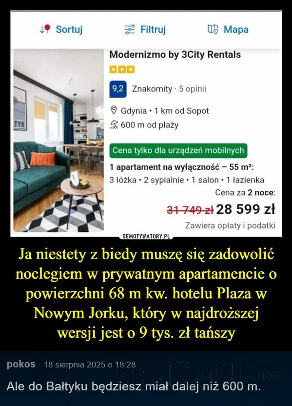 
    Ceny apartamentów