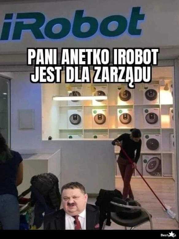 
    Dla pani jest zmiotka i mop 