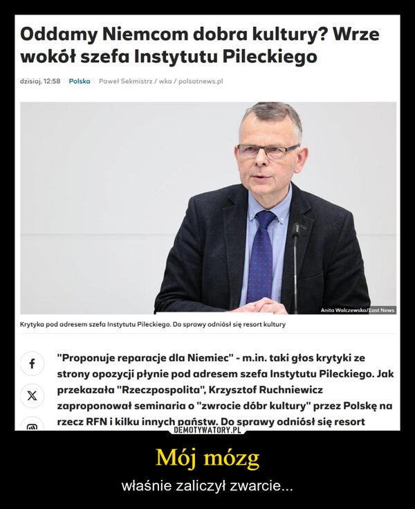
    Mój mózg