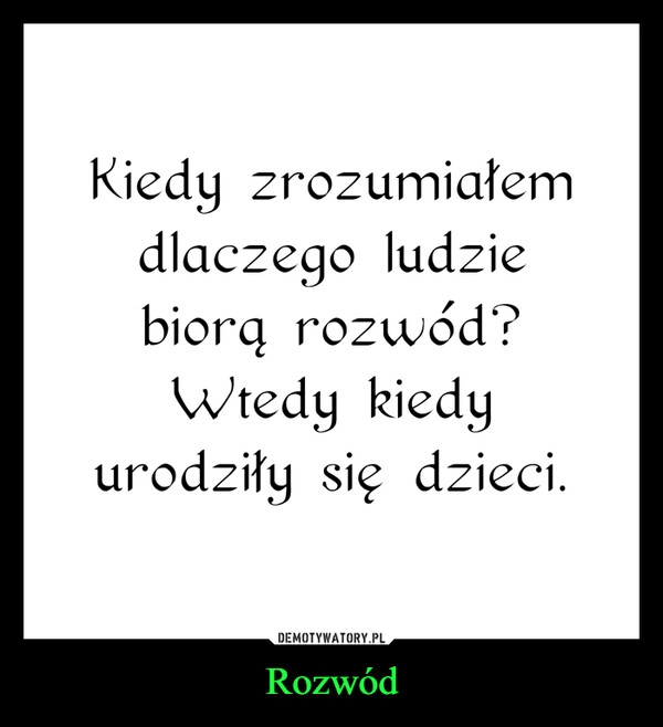 
    Rozwód