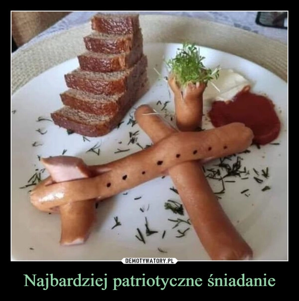 
    Najbardziej patriotyczne śniadanie