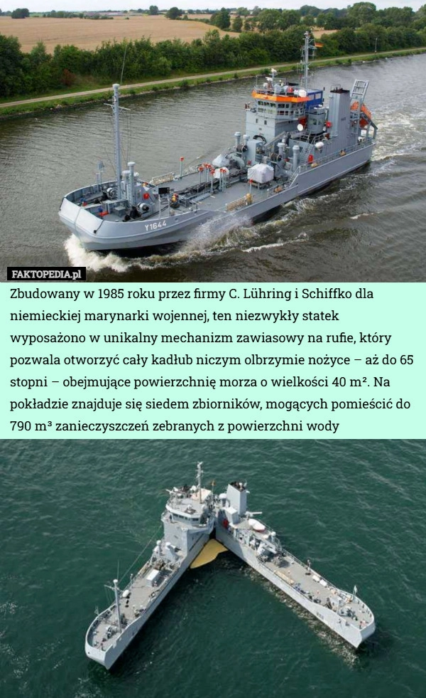 
    Zbudowany w 1985 roku przez firmy C. Lühring i Schiffko dla niemieckiej
