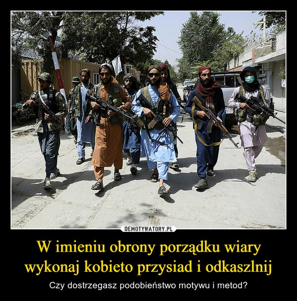 
    W imieniu obrony porządku wiary wykonaj kobieto przysiad i odkaszlnij