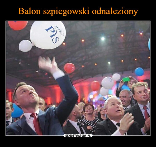 
    Balon szpiegowski odnaleziony