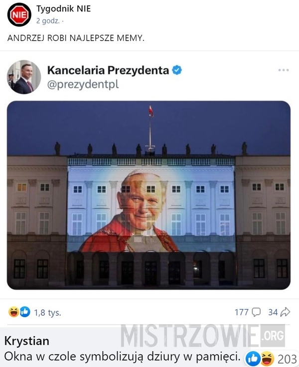 
    Papież