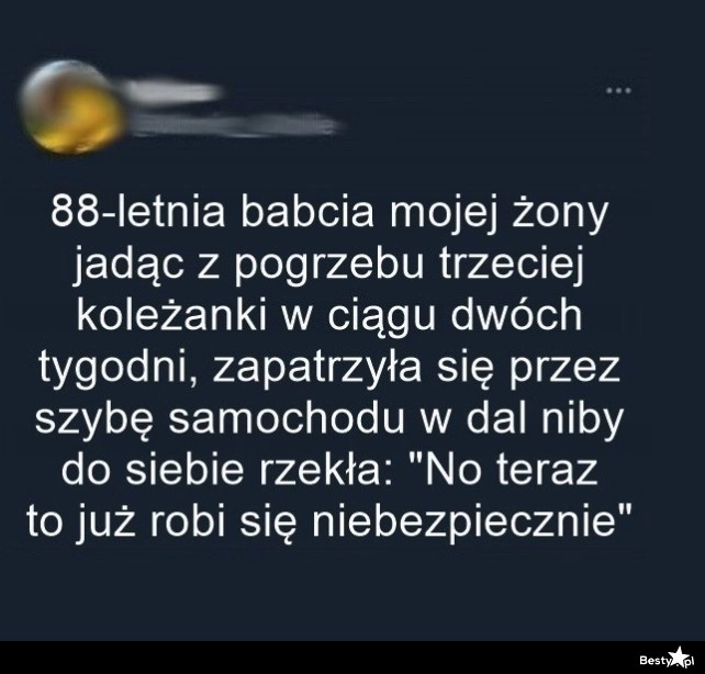 
    Refleksja po pogrzebie 