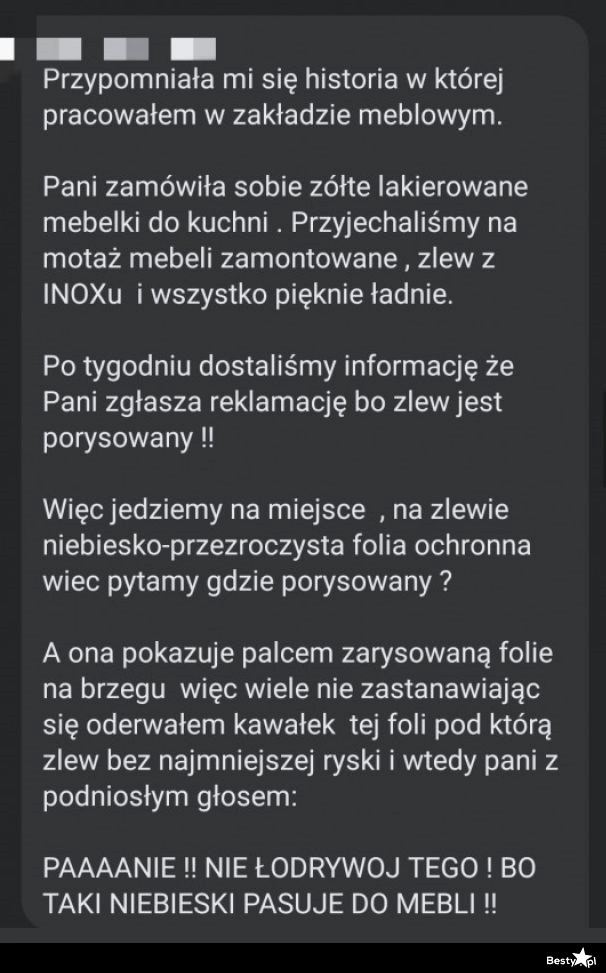 
    Reklamacja zlewu 