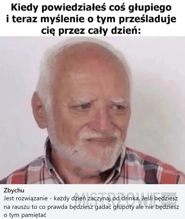 
    Coś głupiego