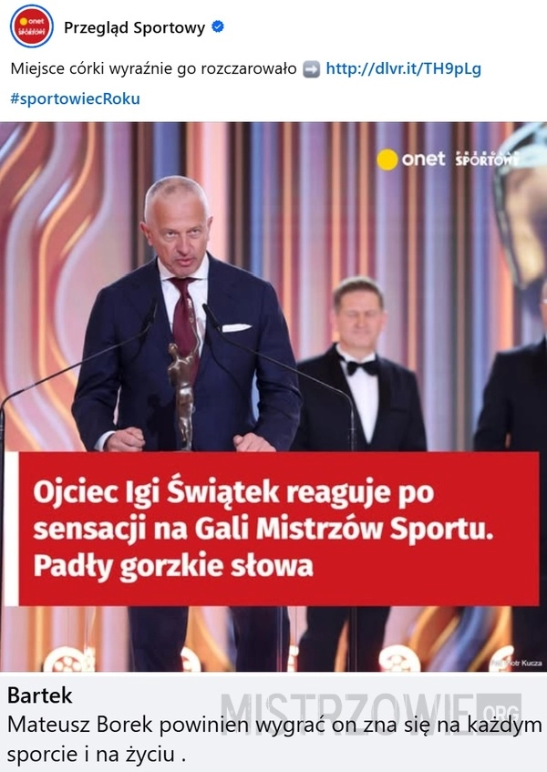 
    Sportowiec roku