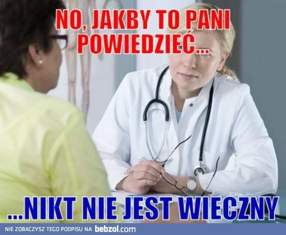 
    Zła wiadomość