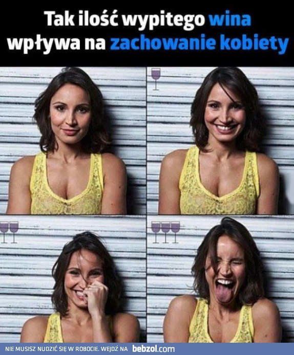 
    Wino vs kobieta