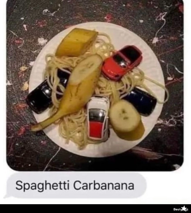 
    Spaghetti carbanana 